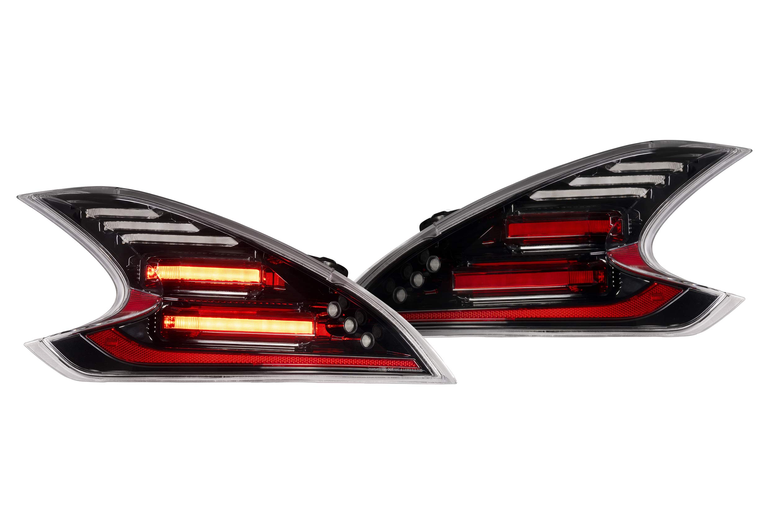09-21 Nissan 370Z XB LED Tail Lights (Gen II / Black Red)